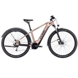 Bicicleta electrica Hardtail CUBE Reaction Hybrid Performance 625 Allroad Metallicbrown'n'Orange