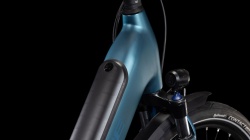 Bicicleta Electrica Hardtail CUBE Supreme RT Hybrid Comfort EXC 500 blue´n´black