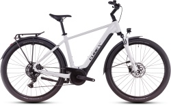 Bicicleta Electrica Hardtail CUBE Touring Hybrid ONE 500 cotton´n´grey