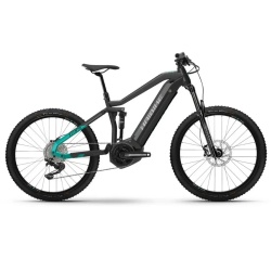Bicicleta electrica MTB Full Suspension HAIBIKE AllMtn 1 i630Wh YSTS Anthracite Turqoise