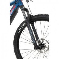 Bicicleta Electrica MTB Full Suspension ROCK MACHINE Blizzard INT e30-29 29" Matte Metallic Navy-Red-Grey 15.0