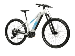 BICICLETA ELECTRICA MTB KROSS Influx Hyb 5.0 800 SILVER - Img 2