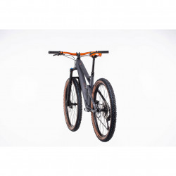 Bicicleta MTB Full Suspension CUBE Stereo 140 HPC Race 27.5 Grey Orange