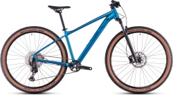 Bicicleta MTB Hardtail CUBE Reaction Pro metallicteal´n´holo