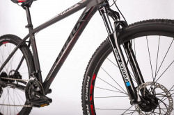 Bicicleta MTB Hardtail DRAG Hardy 9.0 Negru-Rosu