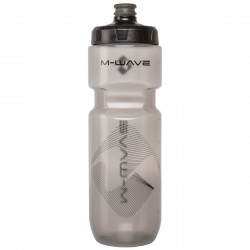 Bidon Plastic M-WAVE PBO 750 - Negru transparent - Img 4