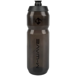 Bidon Plastic M-WAVE PBO-750 Negru - Transparent