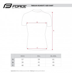 Bluza Corp cu Maneci Scurte Force Summer White XS-S - Img 4