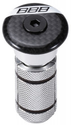 Capac si floare cuvetarie BBB PowerHead negru mat carbon 1.1/8