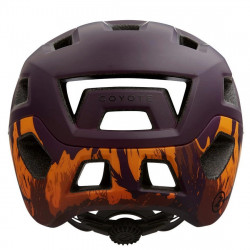 Casca ciclism LAZER Coyote Matte Mulberry Orange MTB