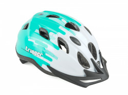 Casca Copii AUTHOR Trigger Inmold 54-58 cm Alb/Verde