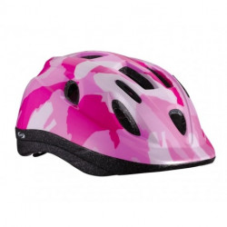 CASCA copii BBB BHE-3731 BOOGY CAMOUFLAGE ROZ M