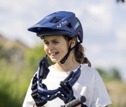 Casca copii MTB Full Face ABUS YouDrop FF Midnight Blue