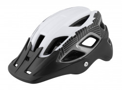 Casca Force Aves MTB E-bike, Alb/Negru Mat L-XL (58-61 cm)