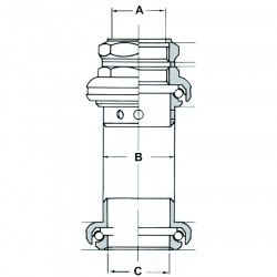 Cuveti Semi Integrati M-WAVE CAROUSEL HS 1.1/8" - Img 3