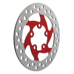 Disc frana 120mm 5 gauri Rosu - Img 3