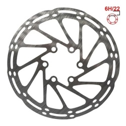 Disc frana eWheel EWD002 140mm, 6 gauri Negru