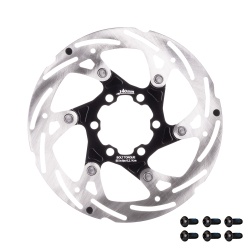 Disc frana Force 140mm 6 suruburi, negru