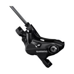 Etrier frana disc SHIMANO BR-MT520 Placute D02S Metal 4 Pistoane