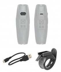 Far fata Force Shark USB 700Lm Negru - Img 2