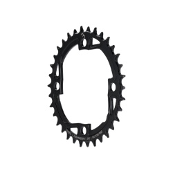 Foaie angrenaj BBB E-bikeGear NarrowWide Otel 38T - 104 negru - Img 2
