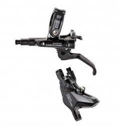 Frana disc hidraulica spate SHIMANO Deore BL-M6100 + BR-M6100 1700 mm J-Kit Negru