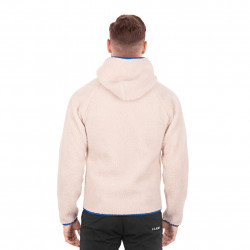 Hanorac CUBE Zip Hoodie Fleece Beige - Img 3