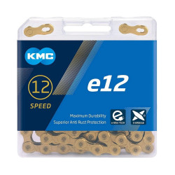 Lant KMC E12 Ti-N 12 Viteze 130 Zale Ebike, Gold