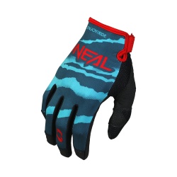 MANUSI cu degete MTB O'NEAL MAYHEM WILD V.25 BLUE/RED