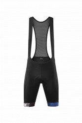 Pantaloni CUBE Teamline Bib Shorts Black Blue
