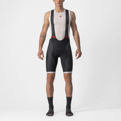 Pantaloni scurti cu bretele CASTELLI Competizione KIT Negru-Gri