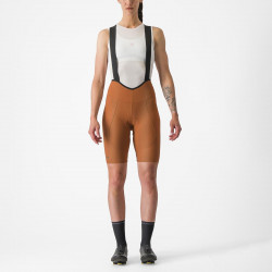 Pantaloni scurti cu bretele Castelli Espresso W DT, de dama, Maro, M