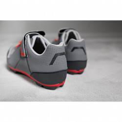 Pantofi Ciclism CUBE MTB Peak Grey Cherry Tomato - Img 3