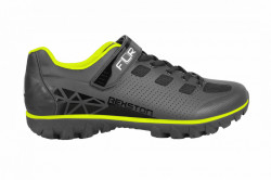 Pantofi ciclism FLR Rexston MTB - Negru - Galben Neon