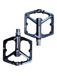 Pedale Aluminiu SXT ALNC- 1080 Negru 3 Rulmenti 112x100x19mm - Img 3