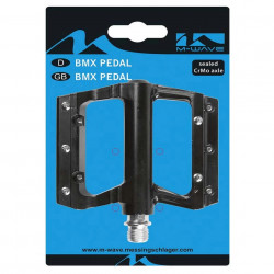 Pedale platforma M-WAVE "FLAT" 9/16” Negru Aluminiu