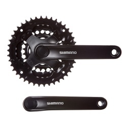 Pedalier Shimano Tourney FC-TY301 42X34X24T 170mm, negru (AFCTY301C244XL), vrac