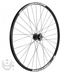 Roata fata 28/29 Force Basic Disc 6 suruburi 622x19