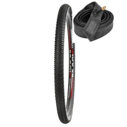 Set Anvelopa + Camera SXT 29 x 2.10(54-622) AV 33 mm Negru