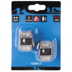 Set Flash cu Baterii M-WAVE "COBRA II" - Img 2