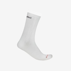 Sosete Castelli Aerorace Pro 20, unisex, alb L/XL, 40-43