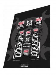 Stickere adezive furca ROCKSHOX Revelation OEM 2019