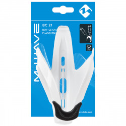 Suport Bidon Plastic M-WAVE BC 21 -Alb - Img 2