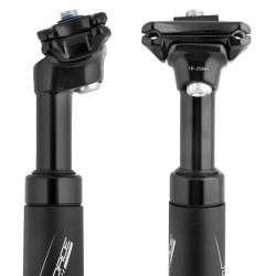Tija sa FORCE Team P8.4 31,6 mm 355 mm Amortizor Negru Mat
