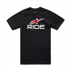 Tricou Alpinestars Ride 4.0 CSF Tee Black/White/Red XL