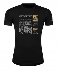 Tricou ciclism Force 30 Years Limited Edition negru