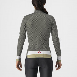 Tricou cu maneca lunga Castelli Volare LS, de dama, Kaki/Alb, S - Img 2