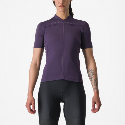 Tricou cu maneca scurta Castelli Anima 4, pentru femei, mov nocturn, S