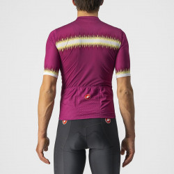 Tricou cu maneca scurta Castelli Grimpeur Mov - Img 2