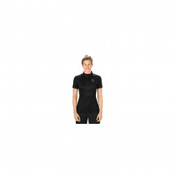 Tricou CUBE Tour Core WS Jersey Full Zip S/S Black